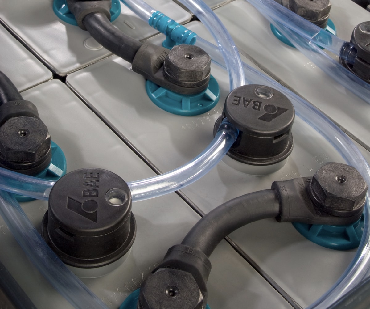 Transrijn BAE industriële tractie batterijen